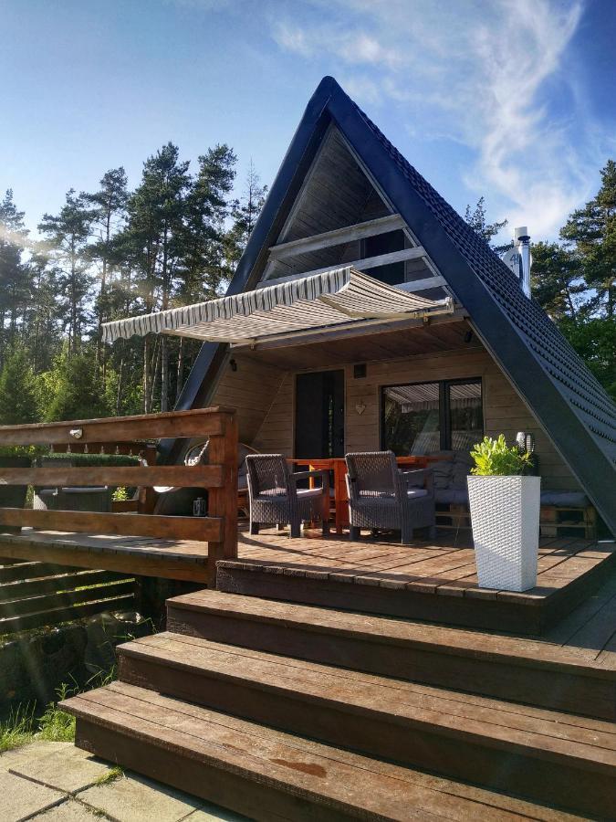 Kaszuby Domek Nad Jeziorem, Las, Grill, Ognisko, Taras, 6 Osob Bozepole Krolewskie Esterno foto