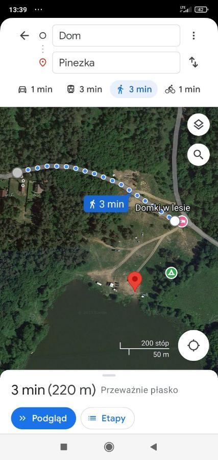 Kaszuby Domek Nad Jeziorem, Las, Grill, Ognisko, Taras, 6 Osob Bozepole Krolewskie Esterno foto